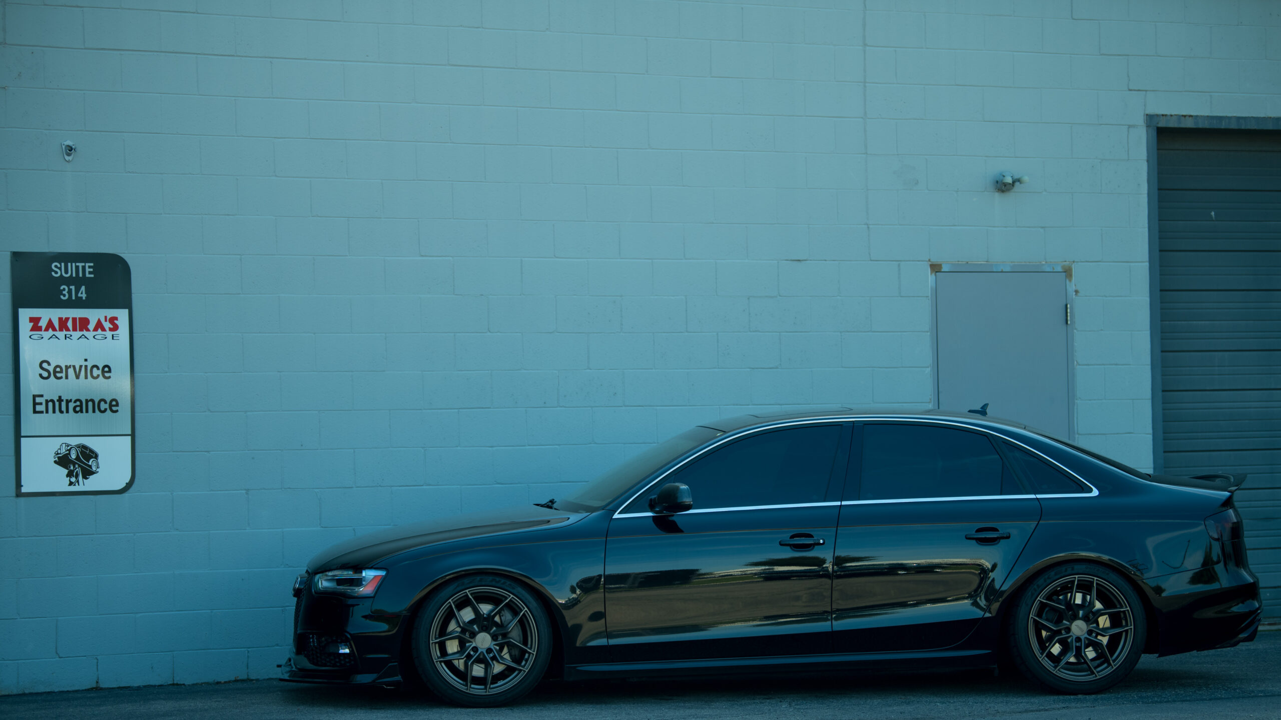 Audi First Pic “Certified mechanic working on Audi suspension”