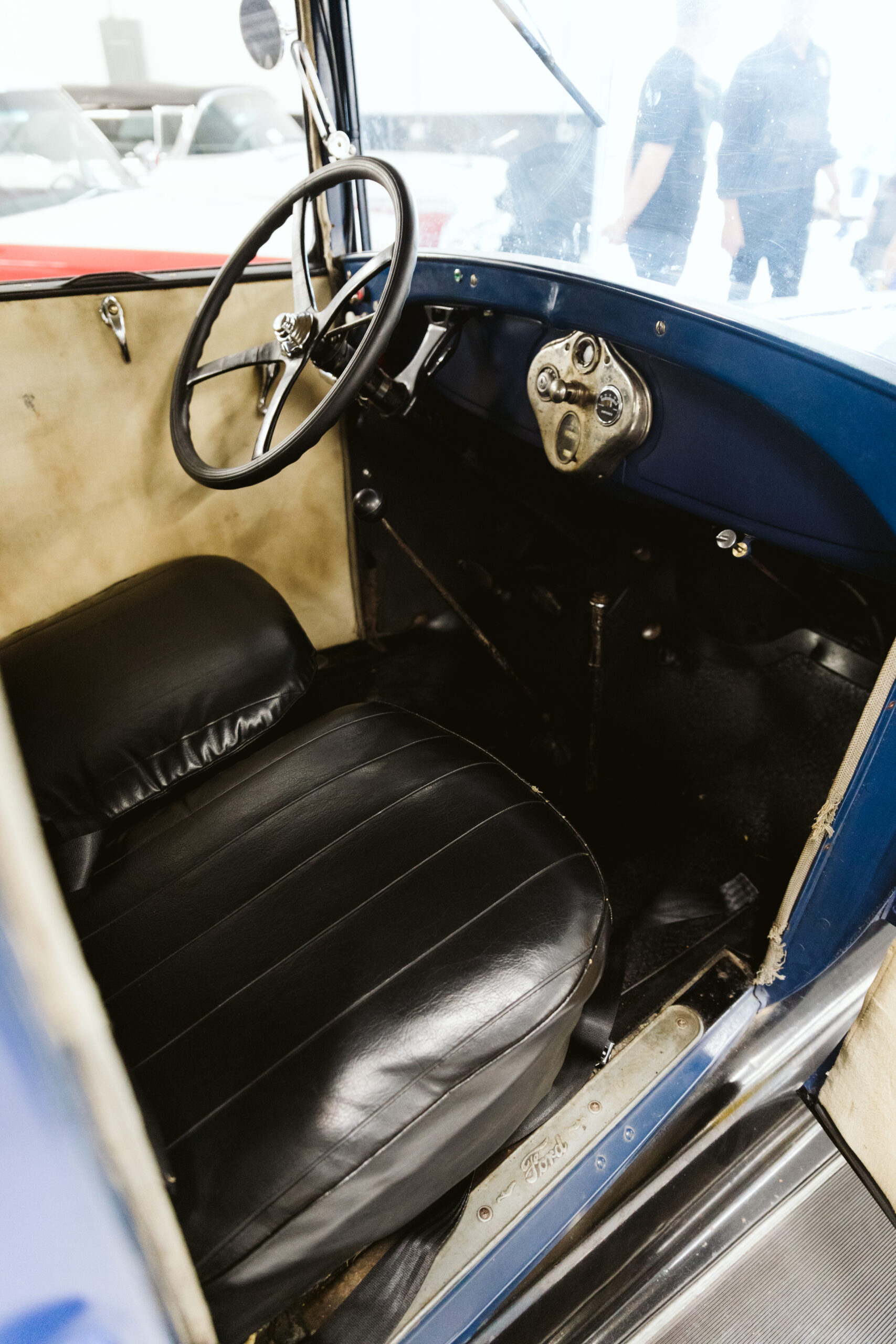 Classic Car8 “Restored classic car in workshop”