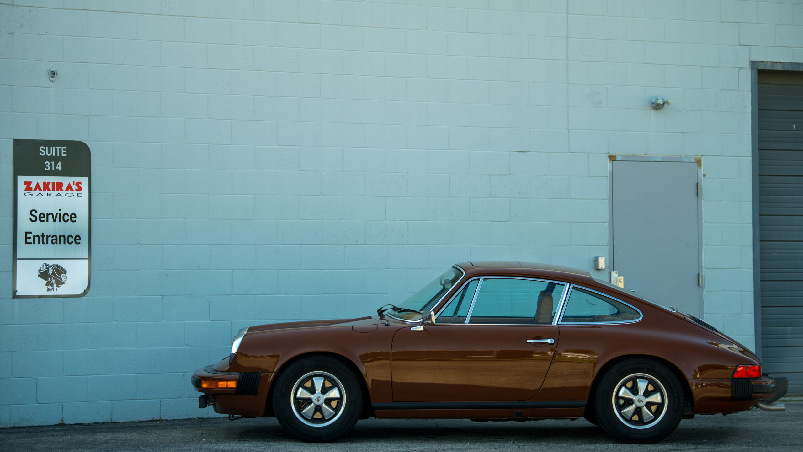Porsche Page Top Pic “Porsche brake service in progress”